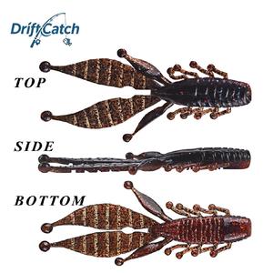DriftCatch 8pcs/Bag 9cm 5.9g Crawfish Soft Lure 6-Color Glitter Bait Multi-Rig Compatibility (Shaky Head/Neko/Down Shot) Marlin - Product Image 3