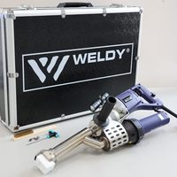 Pistolet à souder plastique EX3 Plus, extrudeur manuel en plastique, pistolet à air chaud pour souder le plastique, pistolet à souder