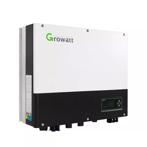 อินเวอร์เตอร์พลังงานแสงอาทิตย์ Growatt 3 เฟส รุ่น <span class=keywords><strong>SPH</strong></span> 4000 5000 6000 8000 10000 TL3 BH แบบไฮบริด สำหรับใช้ในบ้าน ระบบออนกริด/ออฟกริด - Product Image 1