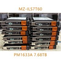 PM1633A 7.68TB SAS 12Gbps 2.5-inci Solid State Drive Bekas Model MZ-ILS7T60 dengan Bracket Barang Tersedia PM1633a 7.68TB