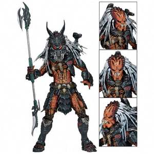 Alien War Iron Warrior Garage Kits Predator Clan Leader Kenner7 NECA Figurine Articulée - Product Image 5