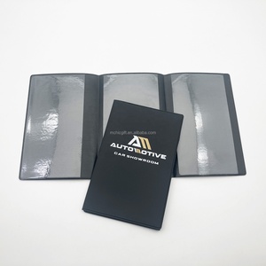 Cartelle personalizzate con LOGO 3 cartelle di carta per patente Auto pieghevoli portadocumenti per veicoli - Product Image 3