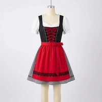 Robe traditionnelle bavaroise pour femme, taille S-XXXL, costume de scène pour équipe de danse, Allemagne
