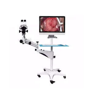 LHF9200C HD משולב Colposcope מיקרוסקופ רפואי גינקולוגיה בנרתיק אבחון וידאו אופטי Colposcope