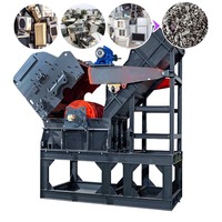 Broyeur de métaux à marteaux pour ferraille légère, coques de voitures, déchets de réfrigérateurs, profilés en aluminium et carrosseries de voitures pressées en balles