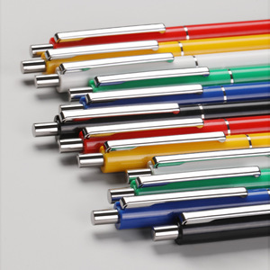 XINRUIPEN XR-501 <span class=keywords><strong>Penna</strong></span> a Sfera in Plastica a <span class=keywords><strong>Punta</strong></span> <span class=keywords><strong>Fine</strong></span> 1.0mm - Penne Promozionali per Studenti, Opzione Regalo, Meccanismo a Scatto, Inchiostro Nero a Base d'Olio - Product Image 2