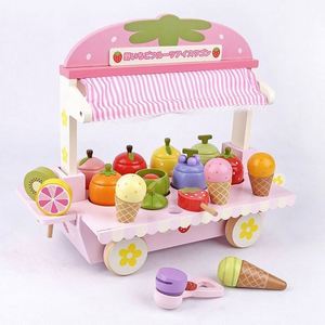 Juguete de Cocina Educativo de Madera y Plástico para Jugar a la Heladería de Frutas, para Niños de 5 a 7 Años, Unisex - Product Image 2