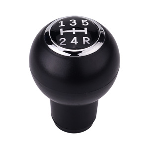Car Gear <b>Knob</b> Black Plastic Manual <b>Shift</b> <b>Knob</b> For Kia Cerato Sportage JM2-44 Ergonomic Design - Product Image 1