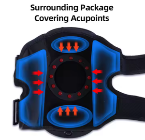 Pemijat lutut pemanas pintar, pemijat lutut dengan bantalan perawatan kesehatan untuk nyeri, pijat betis kompres panas, perawatan kaki siku - Product Image 5