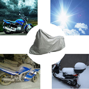 Wholesale Motorcycle Clothing PEVA Single Layer Rainproof <b>Sunscreen</b> Cover Vehicle Protective Rain - Product Image 2