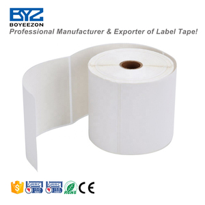 Étiquettes thermiques directes compatibles Zebra 4x6 100x150mm 500 pièces Rouleaux d'étiquettes en papier autocollantes imperméables pour l'impression de codes-barres - Product Image 3