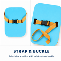 Planche de natation en mousse EVA personnalisée en gros avec sangle en sangle pour les cours de natation