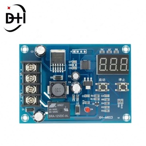 โมดูลควบคุมการชาร์จแบตเตอรี่ XH-M603 12-24V แผงควบคุมการชาร์จแบตเตอรี่ลิเธียมพร้อมสวิตช์ป้องกันและหน้าจอ LED - Product Image 4