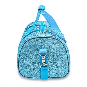 Sac de sport à paillettes en gros avec patch étoile et logo de cheerleading, fermeture éclair frontale, pour enfants, sport, voyage, équipement d'équipe de danse, cheerleading personnalisé - Product Image 6