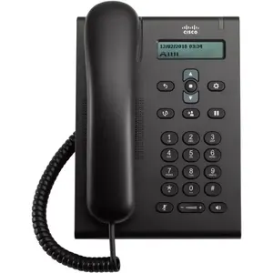 CP-3905 - 3900 telepon SIP terpadu 3905, arang, Handset standar