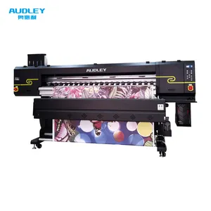 Carta per sublimazione di grande formato 6 I3200 Pigment Flex Fabric Digital Cotton Textile Printer macchina da stampa ChinaL1800