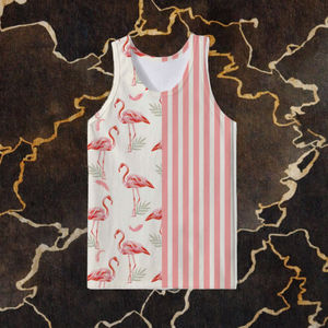 Débardeurs sans manches pour hommes en coton 100% respirant, col carré, bretelles larges, haute extensibilité, répondant aux exigences des clients - Product Image 3