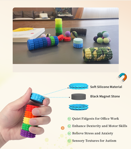 Natale Fidget giocattolo sensoriale magnetico Anti Stress gadget magnete Fidget giocattolo per l'<span class=keywords><strong>autismo</strong></span> <span class=keywords><strong>e</strong></span> ADHD - Product Image 6