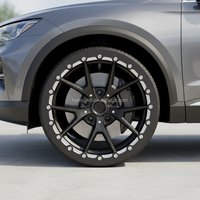 Jantes forgées Beadlock de 17 pouces 5X120 5X112 pour la course de dragster, pour BMW M240i M340i M440i