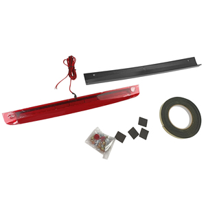 Alerón Trasero de Maletero Estilo Original STI de ABS sin Pintar de Alta Calidad con Tercera Luz de Freno para Subaru Impreza 2002-2007 WRX - Product Image 5