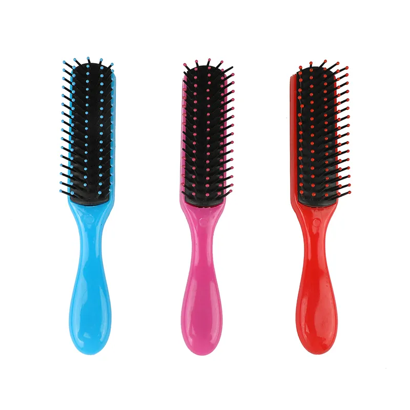 Massage Cushion Color Optional Beauty Tools Wholesale Hair Brushes Detangling Comb Brush Plastic