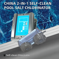 Chlorinateur au sel pour piscine DIY, générateur de chlore rond ou carré