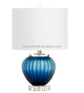 Lámpara de Noche Verde para Sala de Estar con Pantalla Blanca Decorativa para Sala de Estar, Dormitorio, Mesa de Noche - Product Image 6