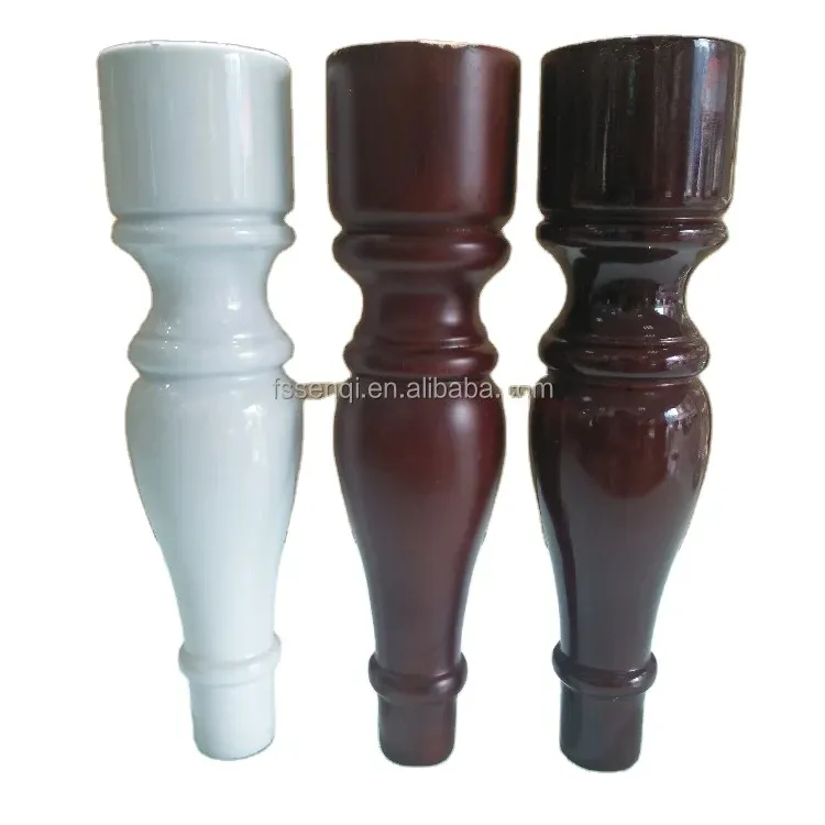 Hot kualitas tinggi kayu meja pos spindle kaki untuk dijual MJ-0334S