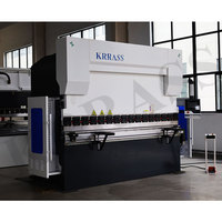 KRRASS Presse Plieuse 160 Tonnes 4000mm 4 + 1 CNC Presse Plieuse Système DELEM DA53T