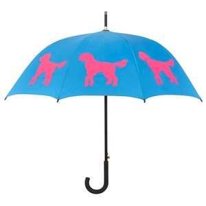 Vente en gros de parapluies droits personnalisés pour enfants avec poignée en J Crook Fabricants Logo Imprimé Chat <span class=keywords><strong>Chien</strong></span> <span class=keywords><strong>Motif</strong></span> Animal pour l'extérieur - Product Image 3