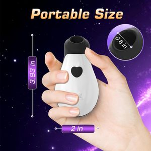 White Swan Upgraded Version Handheld Suction Device Linear Motor 8-Frequency Suction Women Breast <b>Massager</b> USB Charging 100% - Product Image 2