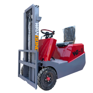 V 3 Tekerlekli Forklift Mini 1 Ton 1.5 Ton Küçük Dönüş Yarıçaplı Kaldırma Aracı 2 Ton 4.5m 7m Kısa Dingil Mesafeli Elektrikli Forklift - Product Image 2