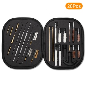 Gran Oferta: Kit Universal de Limpieza de Cañones de Latón YOTO CK-01 de 29 Piezas para Calibres .22, .270, .357/9mm, .40 y .45, Color Negro - Product Image 1