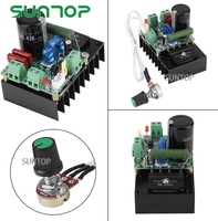 Contrôleur de vitesse de moteur PWM 12V-110V AC / 15-160V DC 300W, régulateur de carte de commande de moteur, module de régulateur pour ventilateur, pompe, souffleur