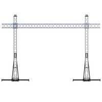 Soporte de Iluminación Portátil para DJ TECHTEAM, Soporte de Truss Móvil