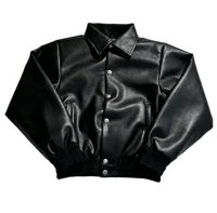 Chaqueta Bomber Negra Personalizada con Estampado de Letras de Graffiti para Hombre, Estilo Urbano, Impresión DTG Kornit