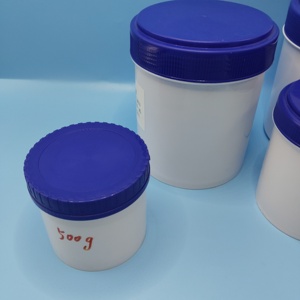 Bán buôn 250G 500G 800g 1000g 1600g 1800g Xô nhựa tròn có nắp có thể tái chế hình tròn để sử dụng hóa chất thực phẩm - Product Image 6