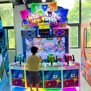 Máquina de Juegos Infantil KUBIXION, Interactiva para Padres e Hijos, de Disparos, que Funciona con Monedas, Equipo para Centros Comerciales, en Inglés - Product Image 4