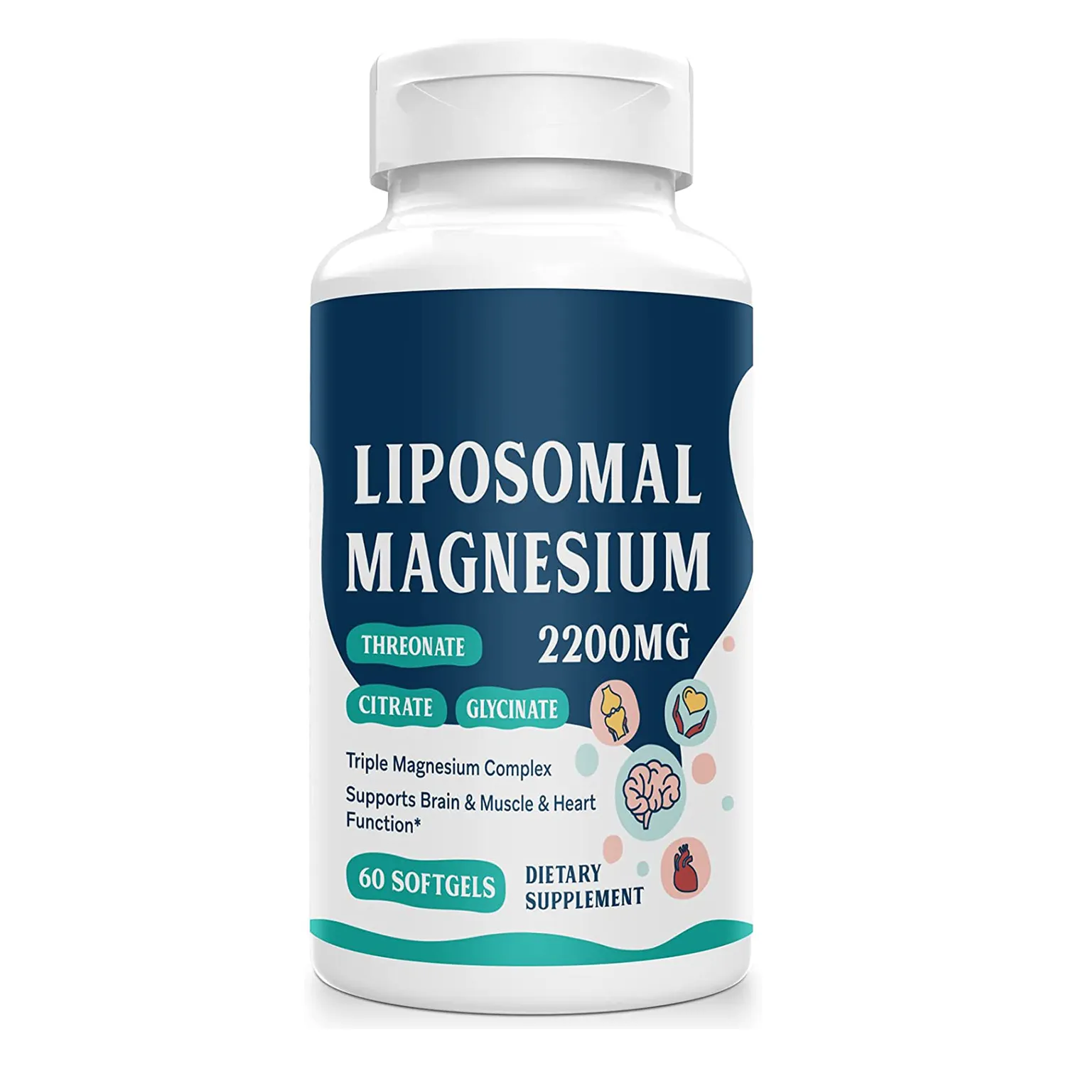 Oem Private Label Liposomale Magnesium Ondersteuning Immuniteit Capsules