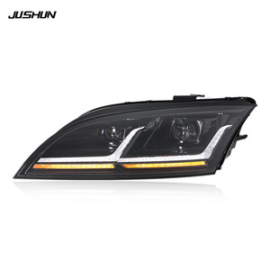 Ensemble de phares Audi TT avec feux de jour à LED, clignotants séquentiels, lentille de projecteur, 2008-2014, rétrofit - Product Image 2