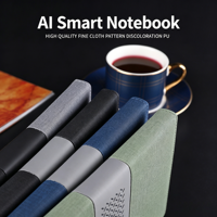 Cuaderno Inteligente Premium sin Lápiz con Tecnología de Sincronización con Cámara de Smartphone y Privacidad 100% Offline para Reuniones de Negocios, Logotipo Personalizado