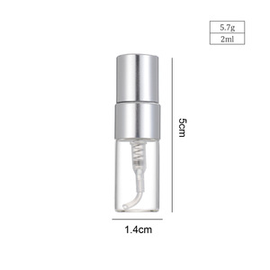 Beliebte Hochwertige 2ml 3ml 5ml 10ml Kleine Parfüm-Zerstäuber Probenfläschchen Leere Glasflasche Mit Sprühpumpe Mini-Testerflaschen - Product Image 3