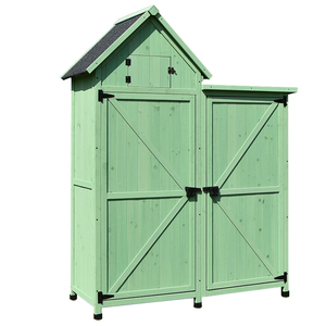 High Quality Garden Easy Assemble Storage Shed Wooden Outdoor Storage box