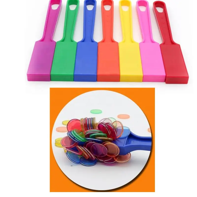 Juguetes de los niños barra magnética Bingo varitas mágicas y Color Chips