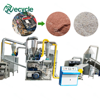 Machine de recyclage de circuits imprimés pour le broyage, le concassage et la récupération des métaux, usine de traitement