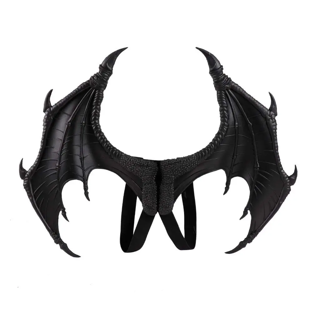 2023 Halloween children's Dress Up Toy Dragon Wing Tail Mask Prom Set puntelli per feste