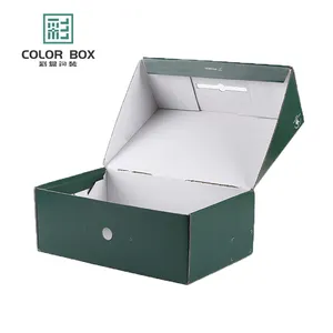 Luxury Creative Drawer Type Cowhide Corrugated Packaging Shoebox Order Packaging Printing Service