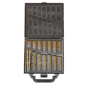 High-Speed <b>Titanium</b>-Plated Steel Straight Shank Drill Bits 99 Pieces Per Bit 1.0-3.0mm Shank 60g - Product Image 3