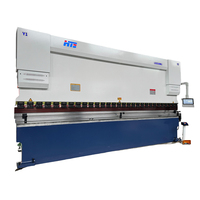 Presse plieuse électrique semi-automatique WE67K-220T6100, mini-machine de pliage de table, à bas prix