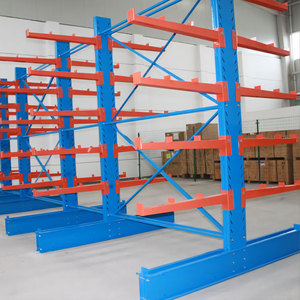 Supports de stockage Acier Métal Entrepôts Garages Supports de stockage Option simple double face Rayonnage à palettes Rayonnage en porte-à-faux - Product Image 3